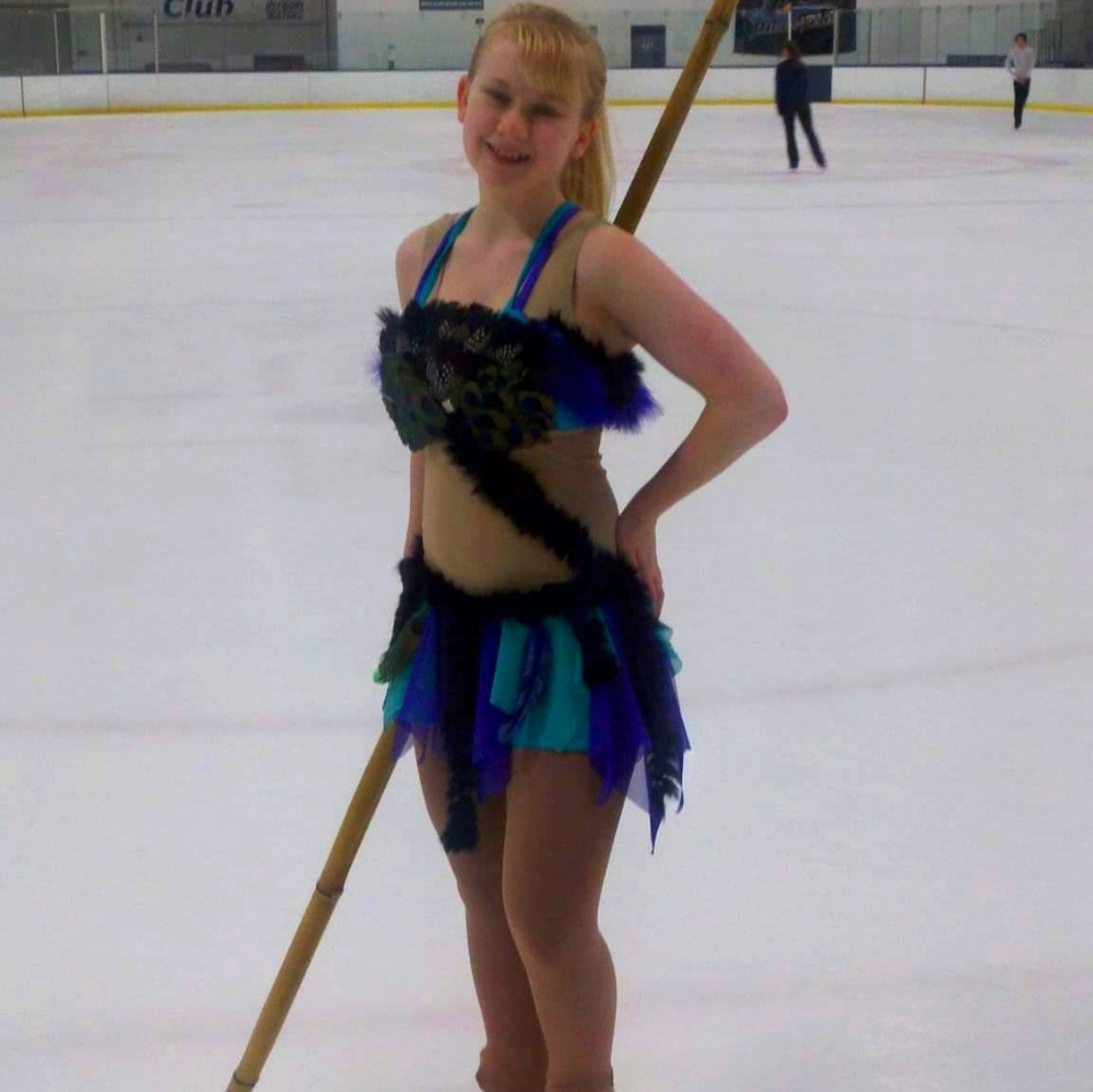 Theater Figure Skating Costume "Witch Dr"